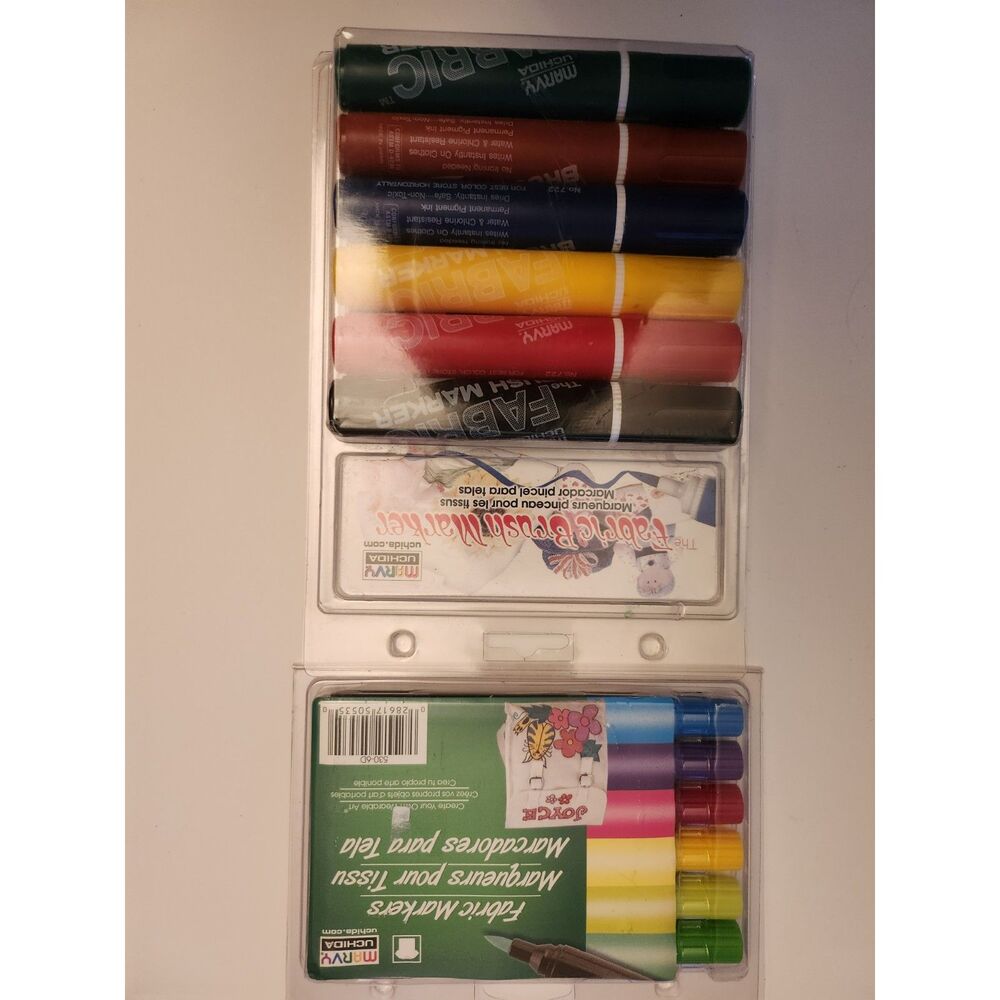 Marvy Uchida Fabric Brush Markers B11